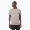 Pánské běžecké tričko Salomon Sense Aero Tee GFX etherea/white
