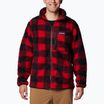 Pánská fleecová mikina Columbia Winter Pass Printed Fleece mountain red check