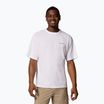 Pánské tričko Columbia Cedar Trail Back Graphic Tee white/trailguide icons