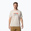 Pánské tričko Columbia Ice Lake II SS Tee dark stone/peak direction