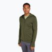 Pánská mikina Icebreaker Merino 260 Quantum IV Zip Hoodie loden