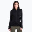 Dámská trekingová mikina icebreaker Merino 260 Quantum IV Zip Hoodie black