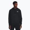 Pánská mikina Under Armour Essential Fleece Hoodie black/white