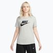 Dámské tričko Nike Sportswear Club Essentials Logo dark grey heather/black
