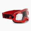 Pánské cyklistické brýle 100% Strata 2 red/clear 50027-00004