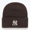 Zimní čepice 47 Brand MLB New York Yankees Haymaker brown