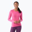 Dámské termo tričko Smartwool Merino 250 Baselayer Crew boxed power pink