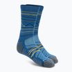 Smartwool Hike Light Cushion Mountain Pattern Crew trekové ponožky laguna blue