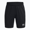 Dětské fotbalové  šortky Under Armour Challenger Knit black / white