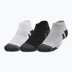 Ponožky Under Armour Performance Tech Low  3 mod gray/white/jet grey