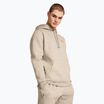 Pánská mikina Under Armour Essential Fleece Hoodie timberwolf taupe light hthr/timberwolf taupe