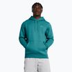 Pánská mikina Under Armour Essential Fleece Hoodie circuit teal light heather/circuit teal