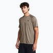Pánské tričko Under Armour Tech Textured taupe dusk/black