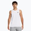 Pánské tréninkové tílko Under Armour Tech Tank white/black