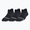 Dámské tréninkové ponožky Under Armour Breathe NS Tab 3 Pack black/black/jet gray