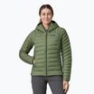 Dámská péřová bunda Patagonia Down Sweater Hoody terrain green