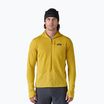Pánská softshellová bunda Patagonia R1 Hybrid Pullover Hoody bundle green