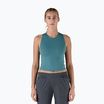 Dámské tričko Patagonia Reversible Tank wetland blue trekking t-shirt