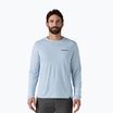 Pánské tričko longsleeve Patagonia Cap Cool Daily Graphic Shirt-Waters fitz roy trout/fleck blue