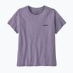 Dámské tričko Patagonia P-6 Logo Responsibili-Tee concrete purple