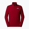 Pánská mikina  The North Face 100 Glacier 1/4 Zip garnet red