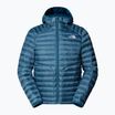 Pánská péřová bunda The North Face Huila Synthetic Hoodie mallard blue