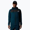 Pánská mikina  The North Face Reaxion Fleece midnight petrol dark heather/ asphalt grey