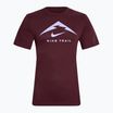 Pánské běžecké tričko Nike Dri-Fit UV burgundy crush