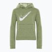 Dětská mikina Nike Multi Stain Repel Therma-FIT oil green/olive aura/heather/white