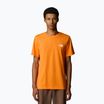 Pánské tričko The North Face Simple Dome Tee digital orange
