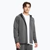 Pánská mikina Under Armour Unstoppable Fleece Full Zip HD castlerock/black