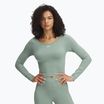 Dámské tričko longsleeve Under Armour Train Seamless silica green/white