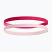 Čelenka Under Armour Mini Bands (2 ks) shaded fuchsia/prime pink