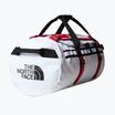 Cestovní taška The North Face Base Camp Duffel M 71 l bílá/černá/výškově červená