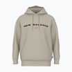 Pánská mikina New Balance Reimagine Fleece Hraphic Hoody timberwolff