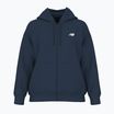 Dámská mikina  New Balance Fleece Logo Full Zip athletic nb navy