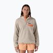 Dámská trekingová mikina Patagonia LW Synch Snap-T P/O oatmeal heather w/heirloom peach