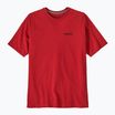 Pánské tričko Patagonia P-6 Logo Responsibili-Tee amanita red