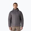Pánská péřová bunda Patagonia Down Sweater Hoody forge grey w/forge grey