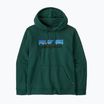 Mikina Patagonia P-6 Logo Uprisal cascade green