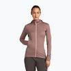 Icebreaker dámská mikina s kapucí Merino 260 Quantum IV Zip Summit/Blush