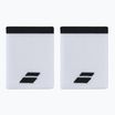 Potítka  Babolat Logo Jumbo Wristband 2 ks  white/black