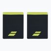 Potítka  Babolat Logo Jumbo Wristband 2 ks  black/aero
