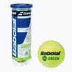 Tenisové míčky Babolat Green 3 ks. yellow