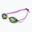Plavecké brýle Arena Python Mirror green/violet/green
