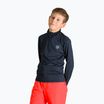 Rossignol Boy 1/2 Zip Warm Stretch dětská lyžařská mikina černá