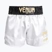 Pánské tréninkové šortky Venum Classic Muay Thai bílá/zlatá/černá
