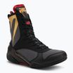 Boxerské boty  Venum Elite Boxing stom grey/gold logo