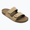 Pánské nazouváky Quiksilver Rivi Leather Double Adjust tan 1