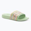 Dámské nazouváky ROXY Slippy II green stripe